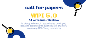 WPI 5.0 call for papers